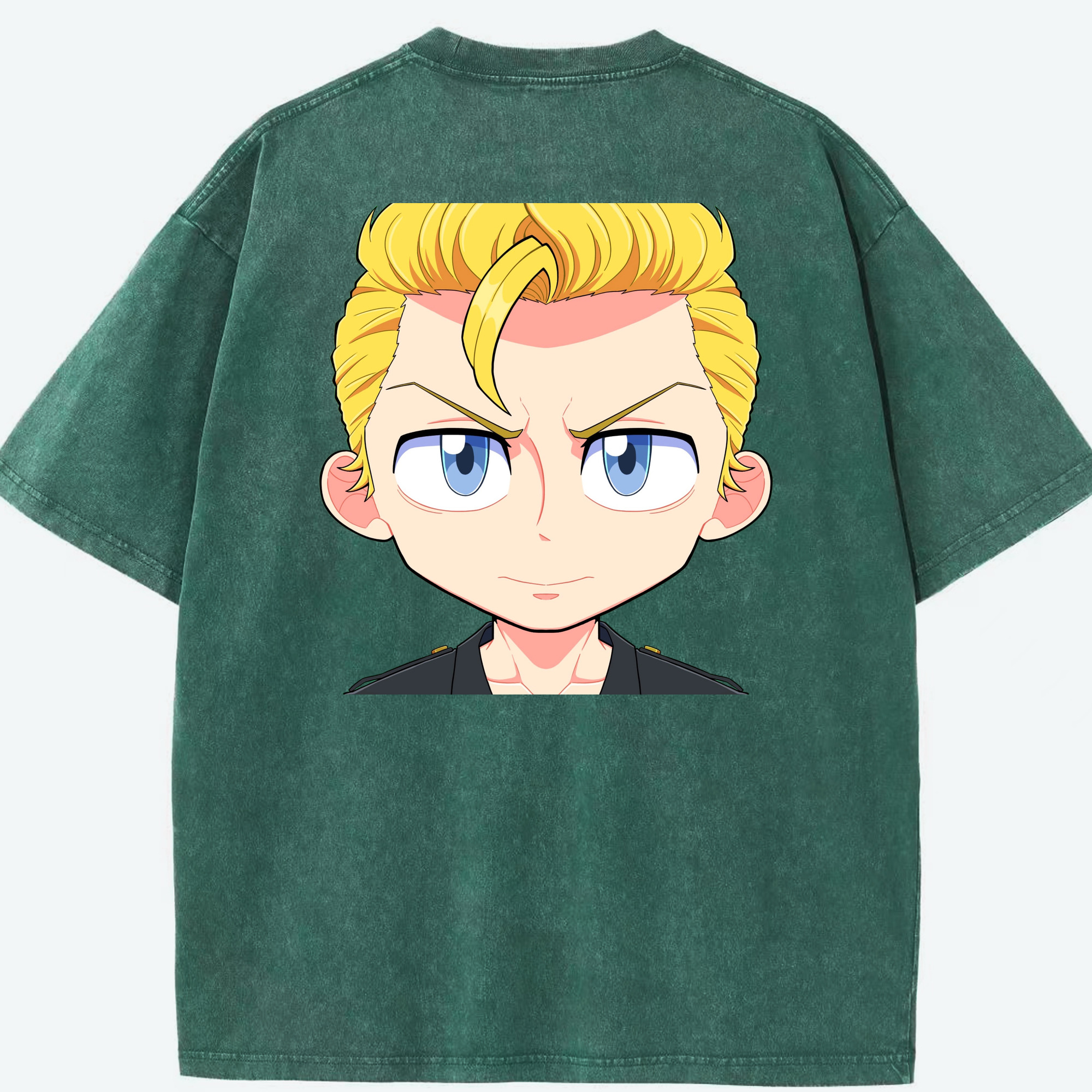 （画像用） 東京リベンジャーズ Tokyo Revengers 綿100% ヴィンテージ風 半袖Tシャツ（背面プリント）